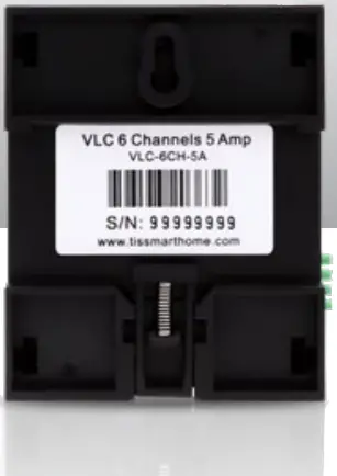 TIS 5A-6CH-V Power Relay 6 Channels 5 Amps A02