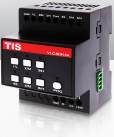 TIS 5A-6CH-V Power Relay 6 Channels 5 Amps A04