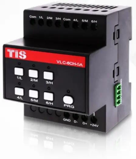 TIS 5A-6CH-V Power Relay 6 Channels 5 Amps A05