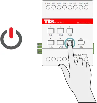 TIS 5A-6CH-V Power Relay 6 Channels 5 Amps A12