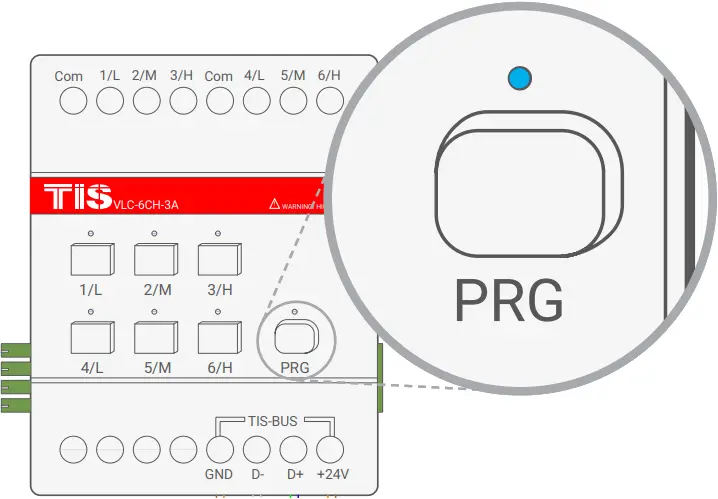 TIS 5A-6CH-V Power Relay 6 Channels 5 Amps A29