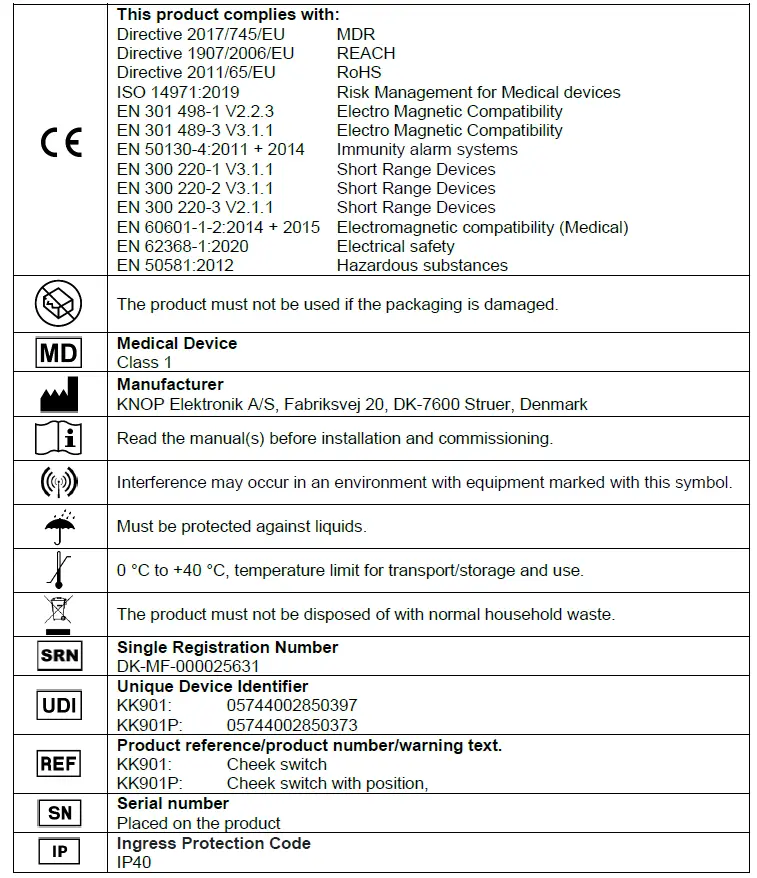 KNOP-KK901-Cheek-Plug-User-Manual-fig-2