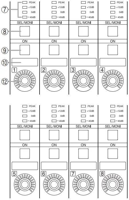 TOA D-2000 Series Digital Mixer-fig6