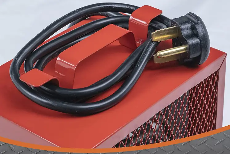 Comfort Zone CZ290 NEMA 6-30P 4,800-Watt Fan-Forced Industrial Heater (2)