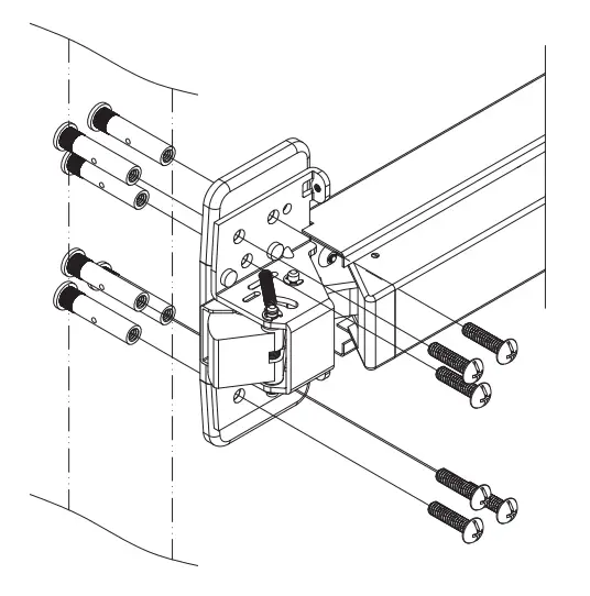 Pamex 7100R Rim Exit Device-Reversible fig 8