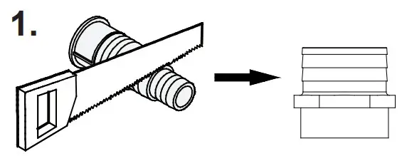 Oase 45422 2300 GPH Waterfall Pump - Figure 1