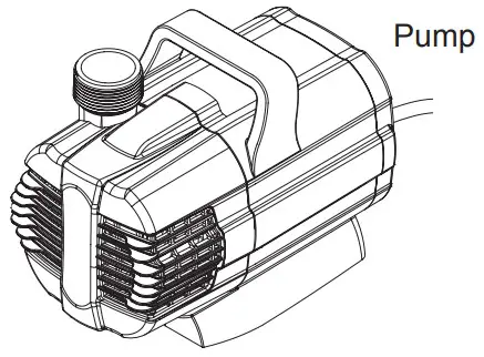 Oase 45422 2300 GPH Waterfall Pump - Figure 3