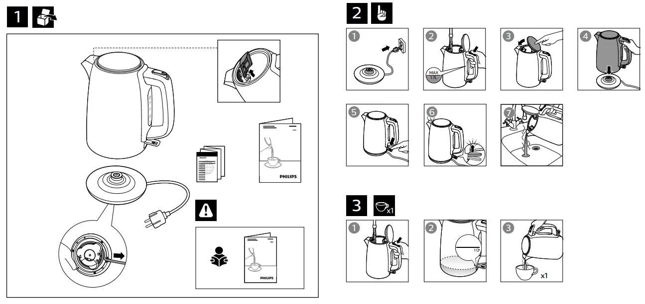PHILIPS HD9350 Kettle - fig