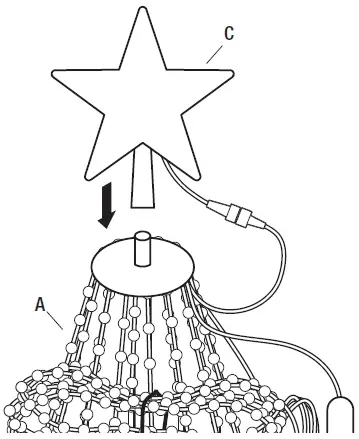 HOMEDEPOT-22KY10004-8FT-Giant-Sized-LED-Pre-Lit-Cone-Tree-with-Star-and-Timer-fig- (4)