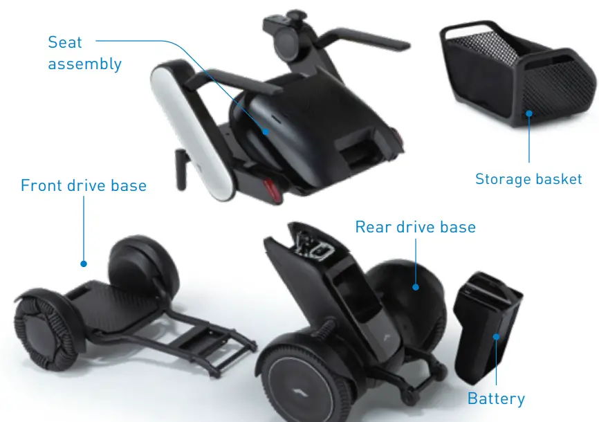 WHILL C2 Ci2 Omni Wheel Power Chair - FIG 10