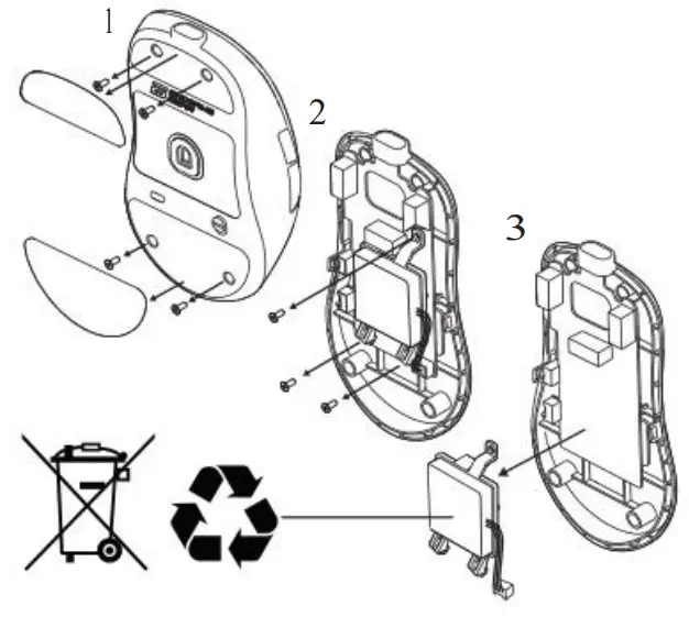 PRO GAMERSWARE XM2we Wireless Gaming Mouse-fig1
