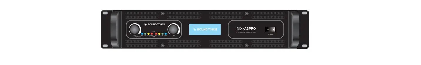Sound Town Nix-pro Series Professional Power Amplifier User Manual Sound Town Nix-pro Series Professional Power Amplifier User Manual