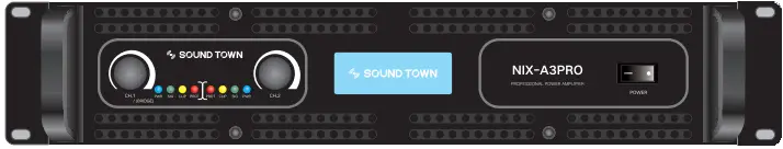 SOUND TOWN NIX-PRO Series Professional Power Amplifier-FIG1