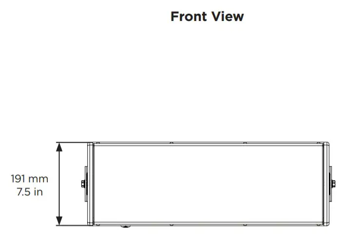 BOSE ArenaMatch Utility - Dimensions20