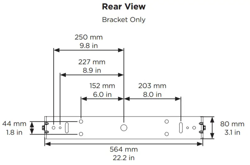 BOSE ArenaMatch Utility - Dimensions23.