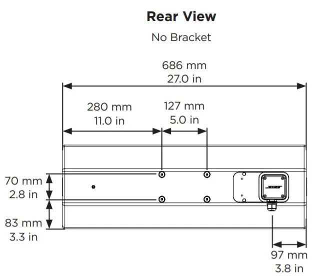 BOSE ArenaMatch Utility - Dimensions27