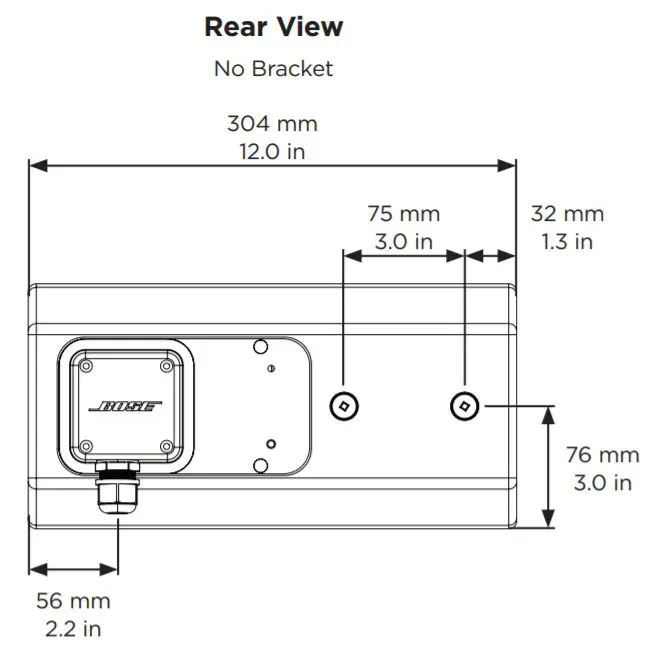 BOSE ArenaMatch Utility - Dimensions5