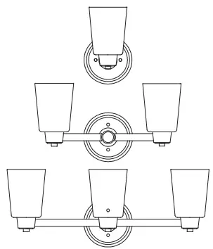 Signature Hardware 442426 Windsor Gate Vanity Light - 1