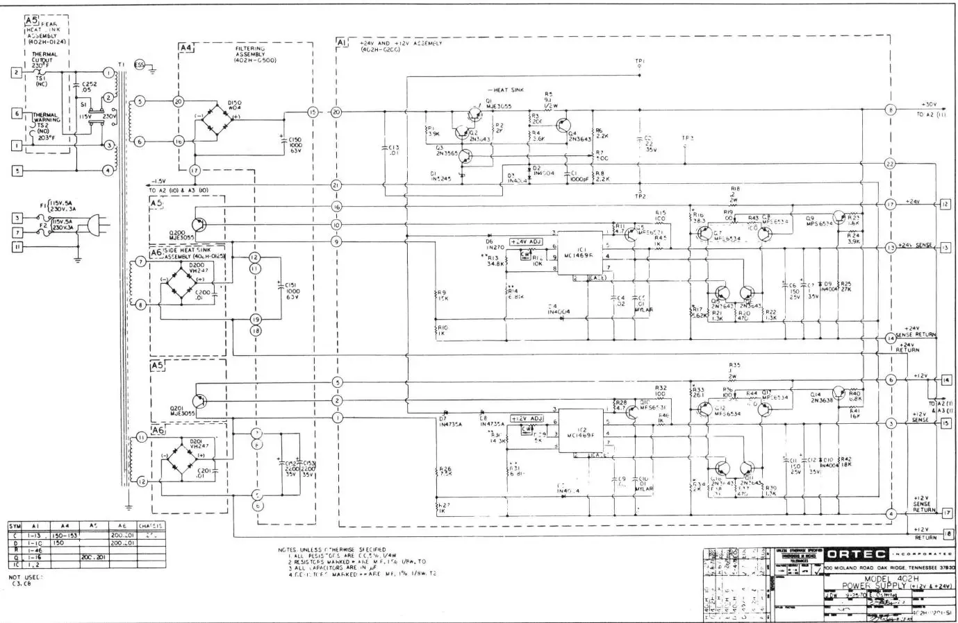 ORTECH-401A-Power-Supply-401A-Power-Supply-FIG-17