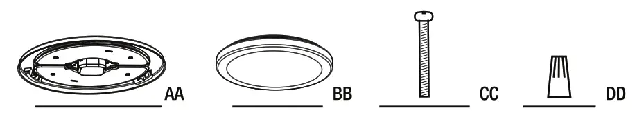 FEIT Electric PF13RND4WYWH 13 in - 2