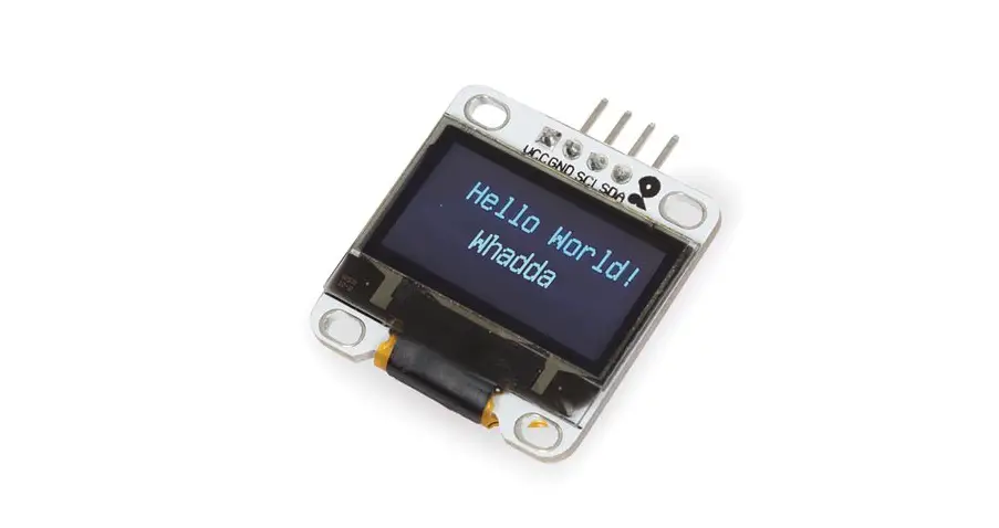 Whadda Wpi438 0.96 Inch Oled Screen With I2c User Manual Whadda Wpi438 0.96 Inch Oled Screen With I2c User Manual