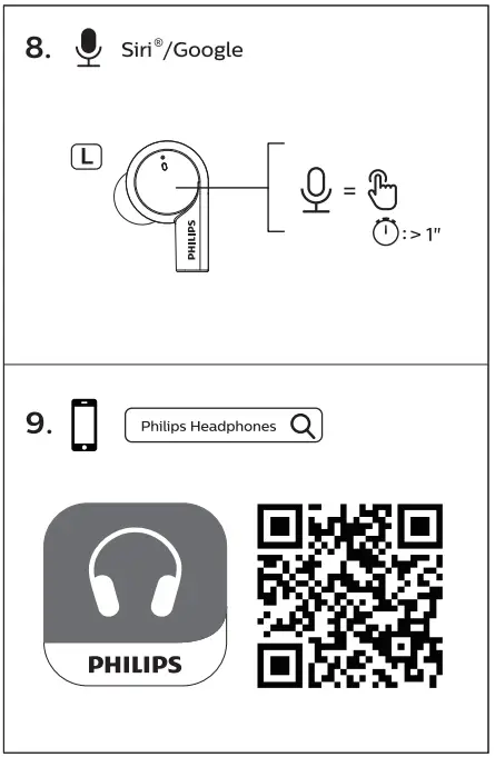PHILIPS TAT5505 Noise Cancelling True Wireless - 6