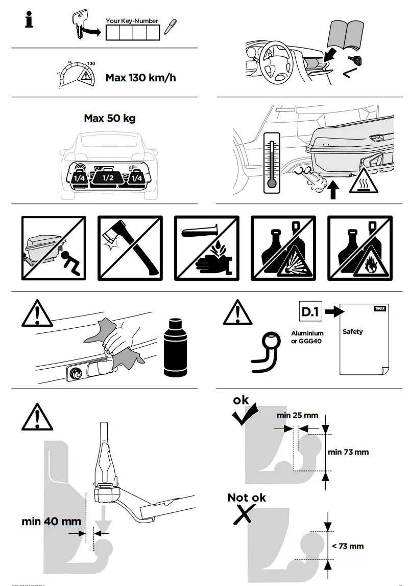 THULE 9064 Transport Box - fig 3