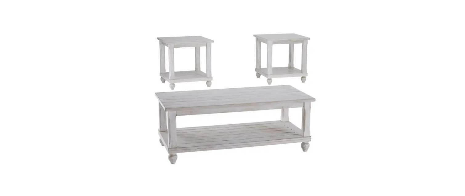 Ashley T488-13 Cloudhurst Occasional Table Set Instruction Manual