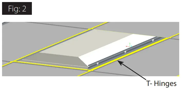 RAB RTLED1X4-19NW HC D10 RTLED Troffer Retrofit Luminaires - FIG 2
