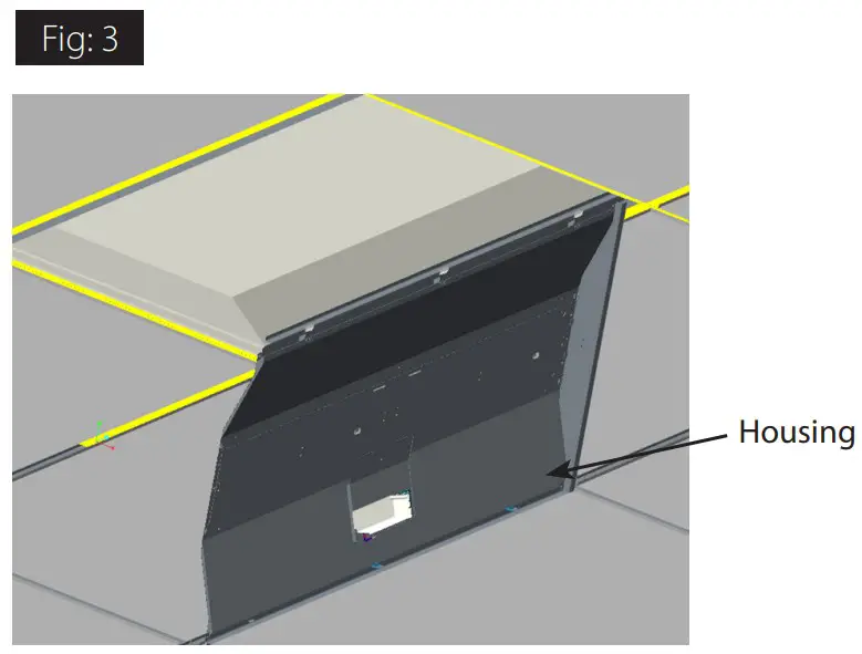RAB RTLED1X4-19NW HC D10 RTLED Troffer Retrofit Luminaires - FIG 3