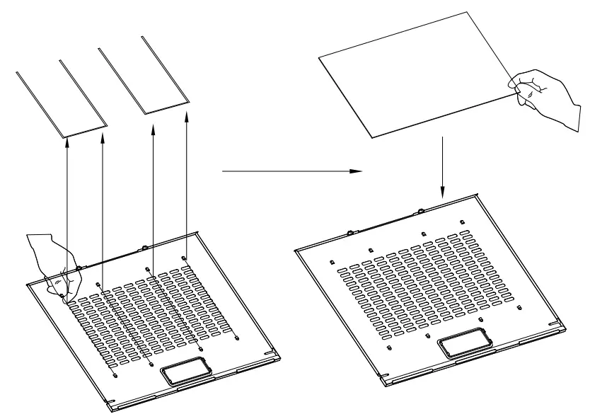 Ciarra CBCS6903 Integrated Under Cabinet Cooker Hood 60cm - Fig 11