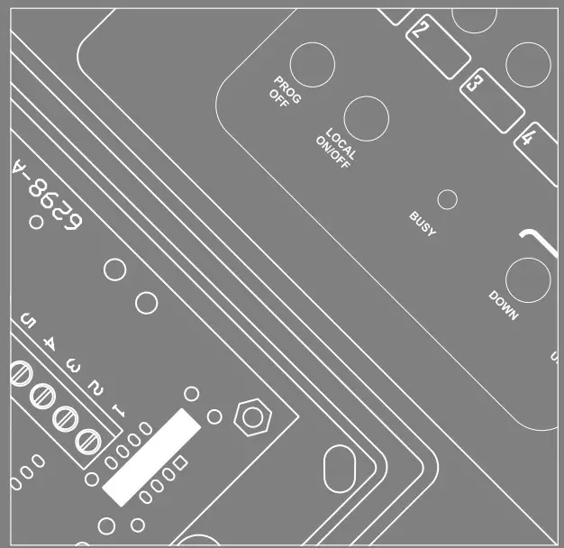 Australian Monitor DPRM Remote Control Panel