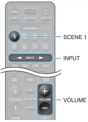 YAMAHA RX-A4A Home Theatre Receiver - Playing