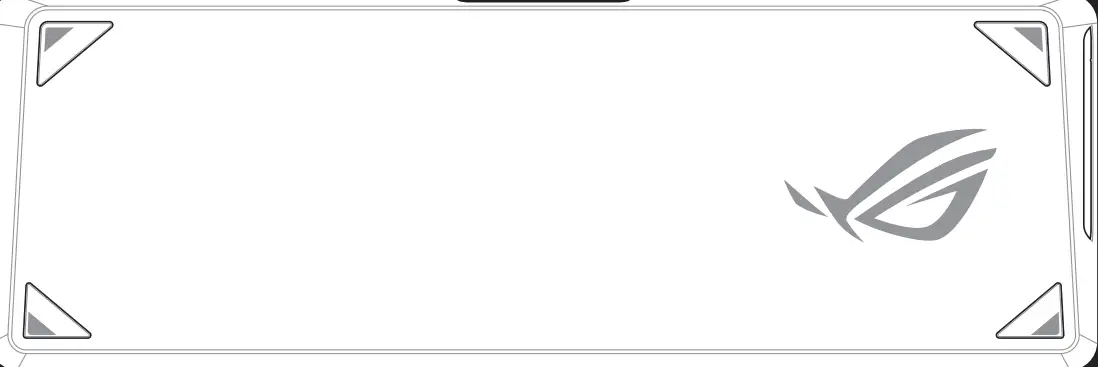 ASUS ROG FALCHION Wireless Mechanical Gaming Keyboard - Cover