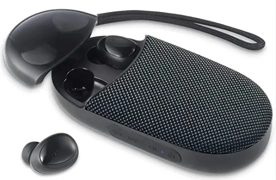 Acoustic-Research-All-In-One-DUO-Wireless-Speaker,-Earbuds-PRODUCT