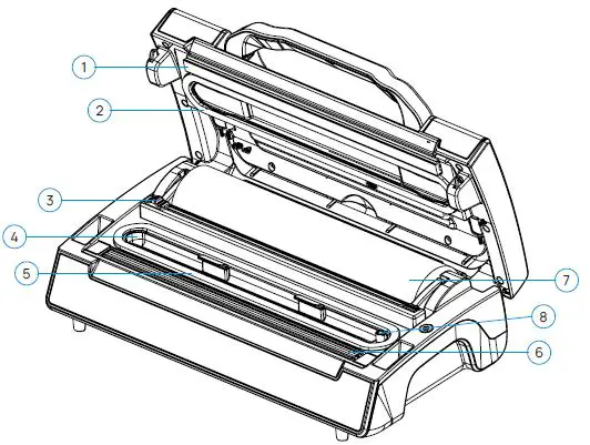 Pro-line VS-C1-1-Vacuum-Sealer-1