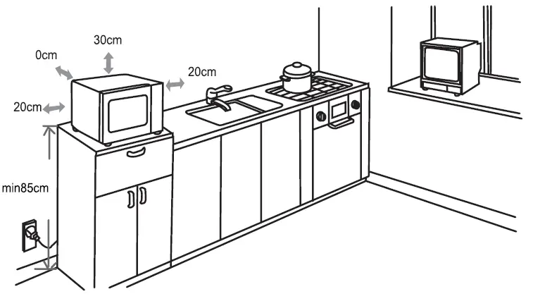 Midea-MMW25S-Microwave-Oven-FIG-5