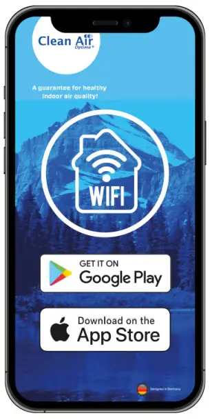 Operation with Clean Air Optima App
