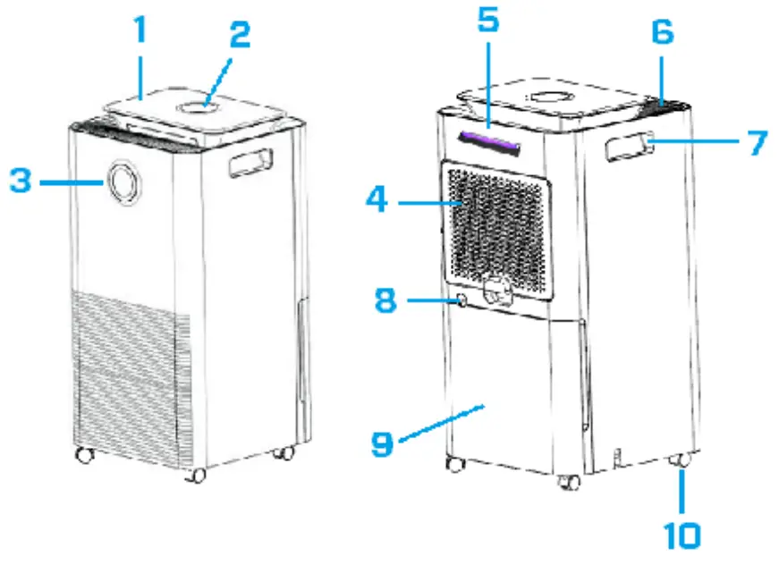 CA-704 Smart / CA-707 Smart Main unit
