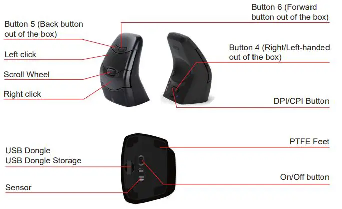 KINESIS-DXT3-Right-and-Left-Handed-Wireless-Ergonomic-Mouse-FIG 3