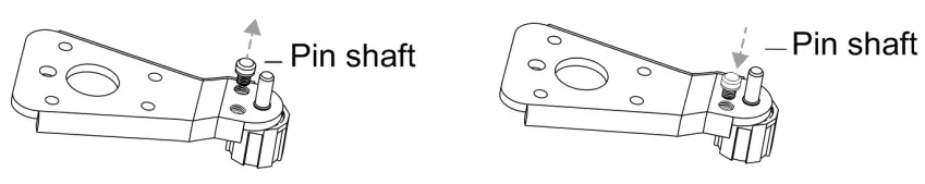 Door reversal instruction