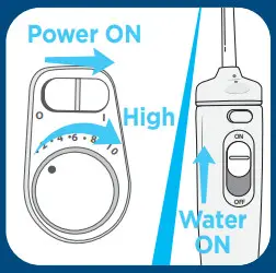 Waterpik Whitening Water Flosser WF - 1 c