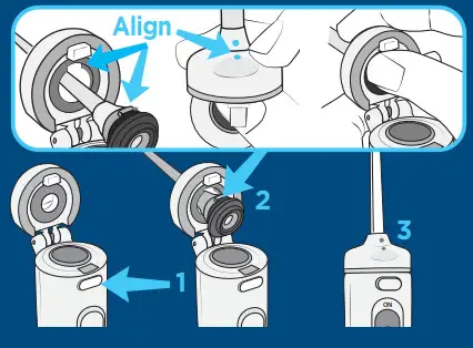 Waterpik Whitening Water Flosser WF - 1