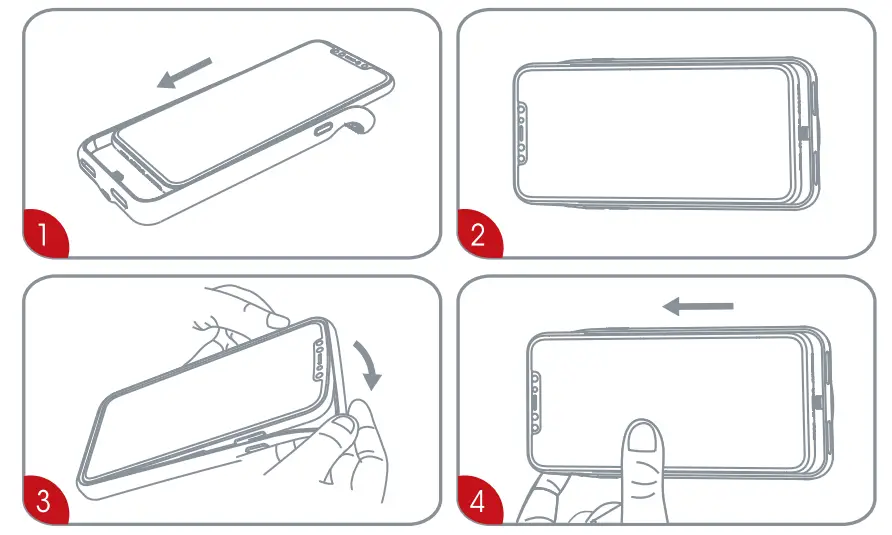 Alpatronix Battery Case for iPhone 12 iPhone 12 pro BX12 - FIG2