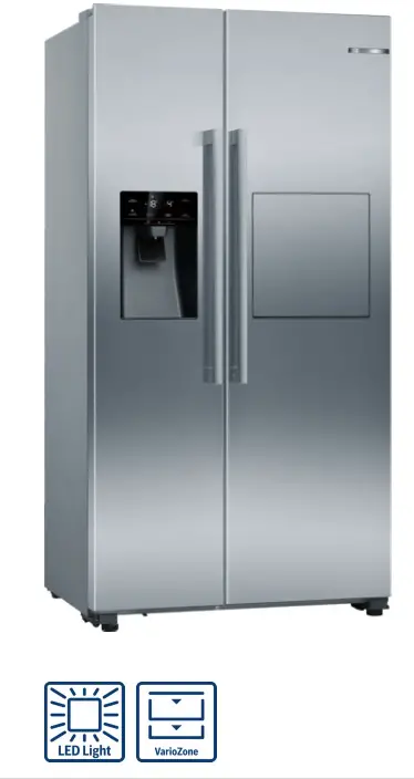 BOSCH KAG93AIEPG American Fridge Freeze