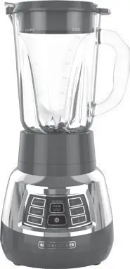 BLACK DECKER BL1400DG-P Quit Blender with Cyclone Glass Jar