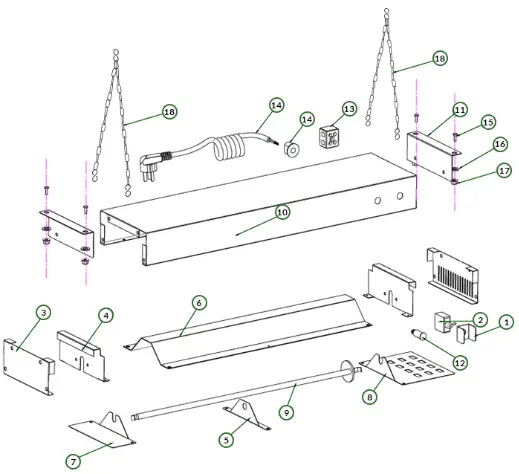 SERV IT High Wattage Strip Warmer - Control
