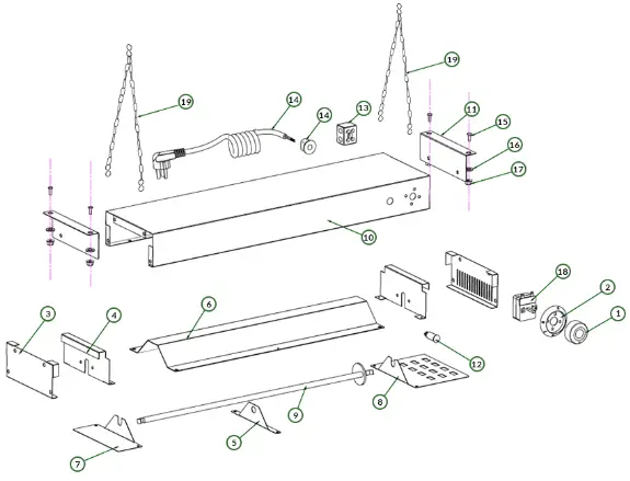 SERV IT High Wattage Strip Warmer - Infinite Control
