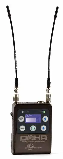 LECTROSONICS DCHR Digital Camera Hop Receiver