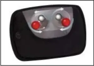 Homedics SP-10H-BLK Shiatsu Pillow with Heat Figure 2